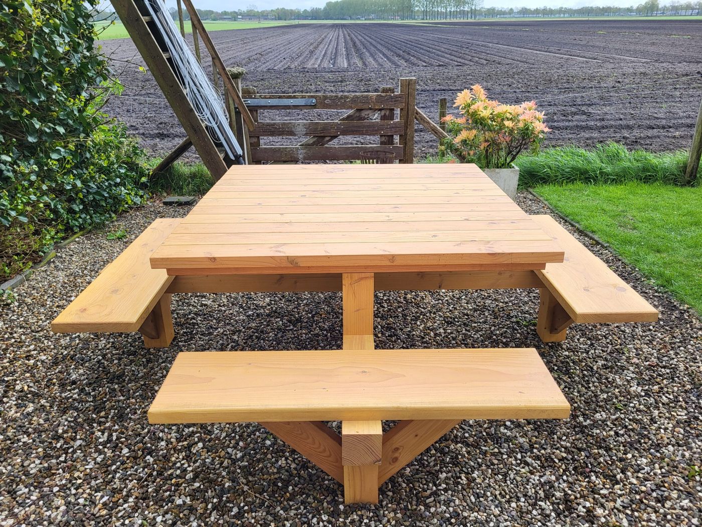 Picknicktisch Quadrat, Ansicht 2
