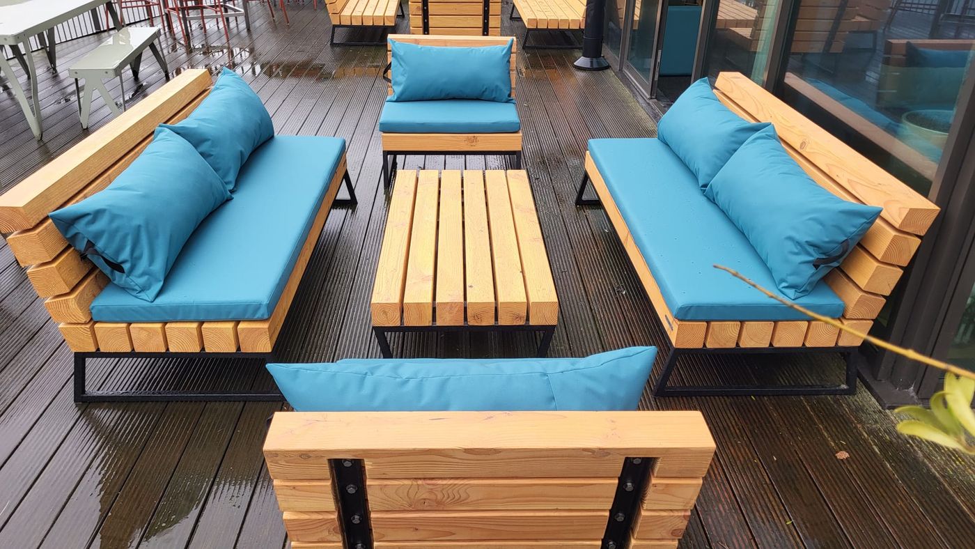 Loungeset niedrig, Ansicht 3