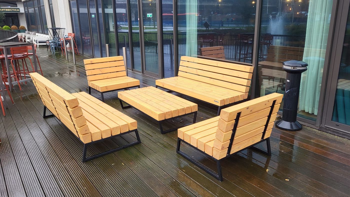 Loungeset niedrig, Ansicht 4